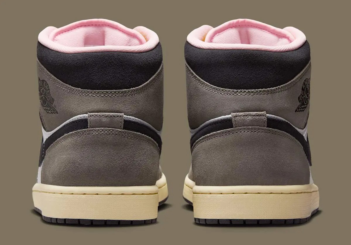 Giày Nike Air Jordan 1 Mid SE 'White Cave Stone' HQ2011-100 — ảnh 5