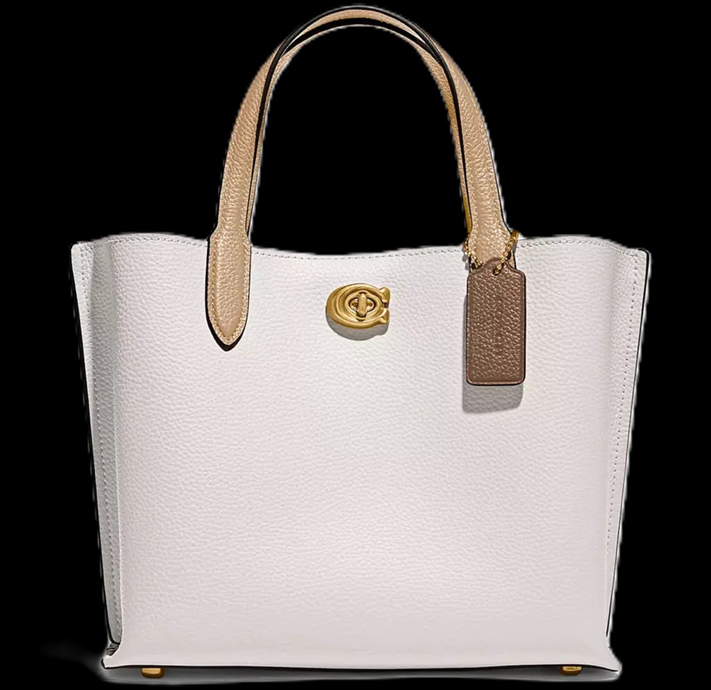 Túi Coach Willow Tote 24 In Colorblock 'Chalk' C8561-B4CAH