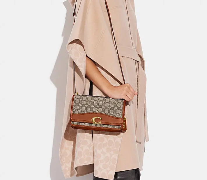 Túi Coach Shoulder 'Signature Textile' CD709-B4TA7 — ảnh 3