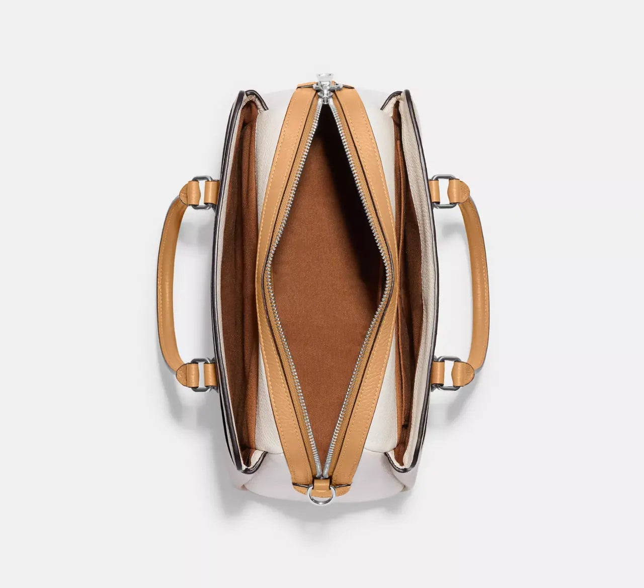Túi Coach Darcie Carryall In Colorblock 'Beige' CH489-SVVFQ — ảnh 2