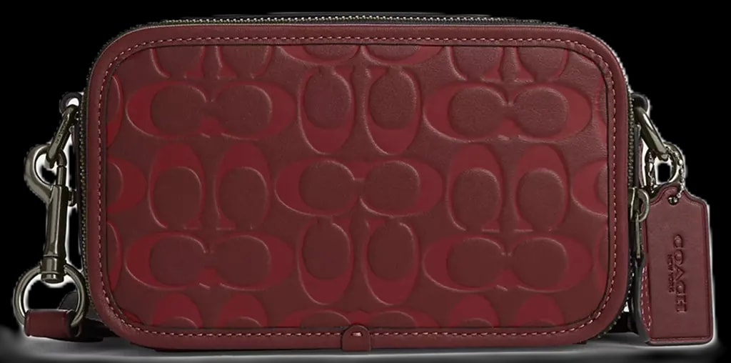 Túi Coach Wyatt Crossbody Signature Leather 'Wine' CM153-QBO2Q