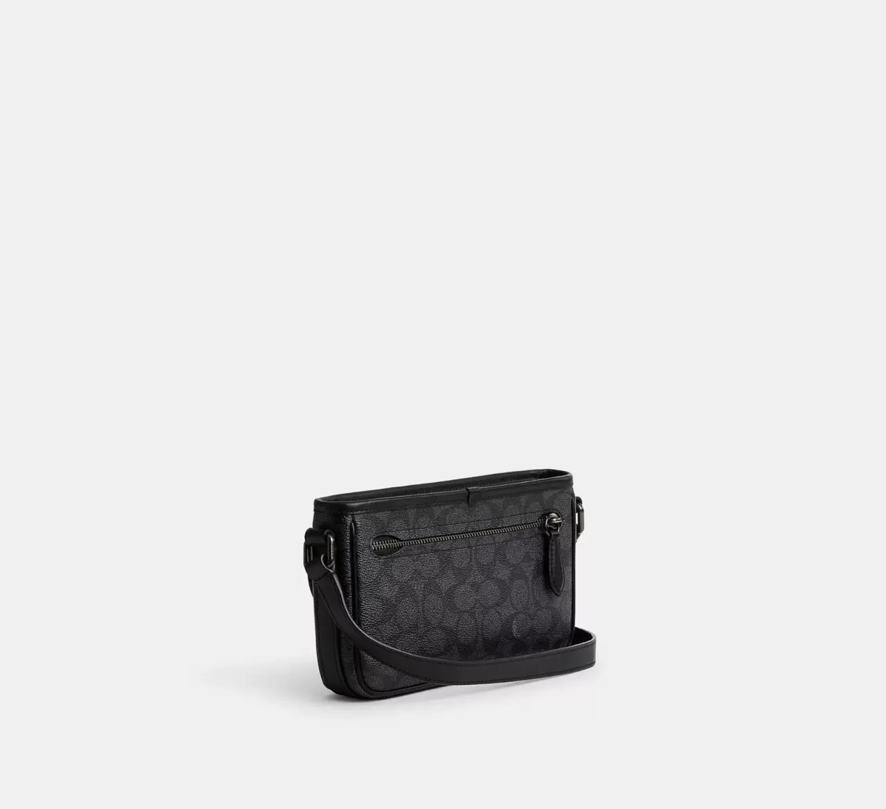 Túi Coach Beck Slim Signature Canvas 'Charcoal' CM337-CHR — ảnh 2