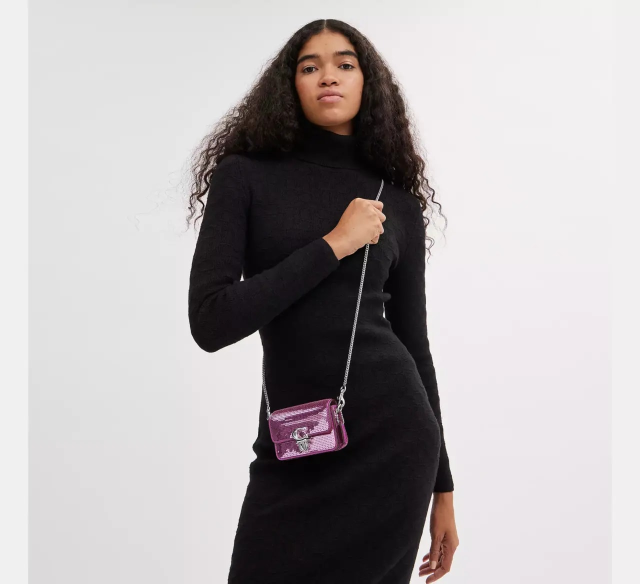 Túi Coach Studio 12 Sequins 'Dark Magenta' CM429-LHOVU — ảnh 3