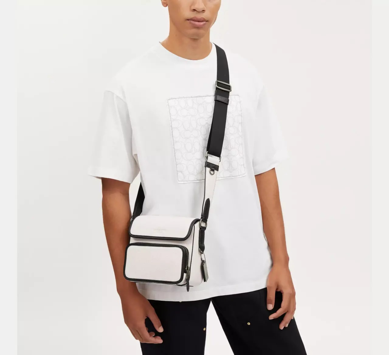 Túi Coach Sullivan Flap Crossbody 'White' CP043-QBMQV — ảnh 2