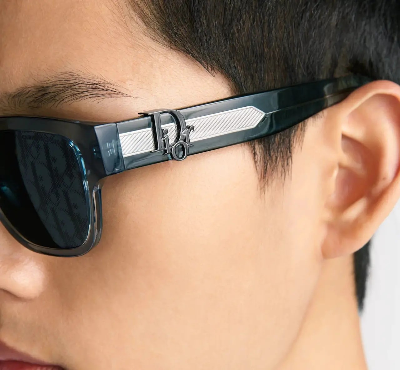 Kính Dior Oblique S1F Transparent Sunglasses 'Blue' DOBLS1FXT-30B8 — ảnh 2