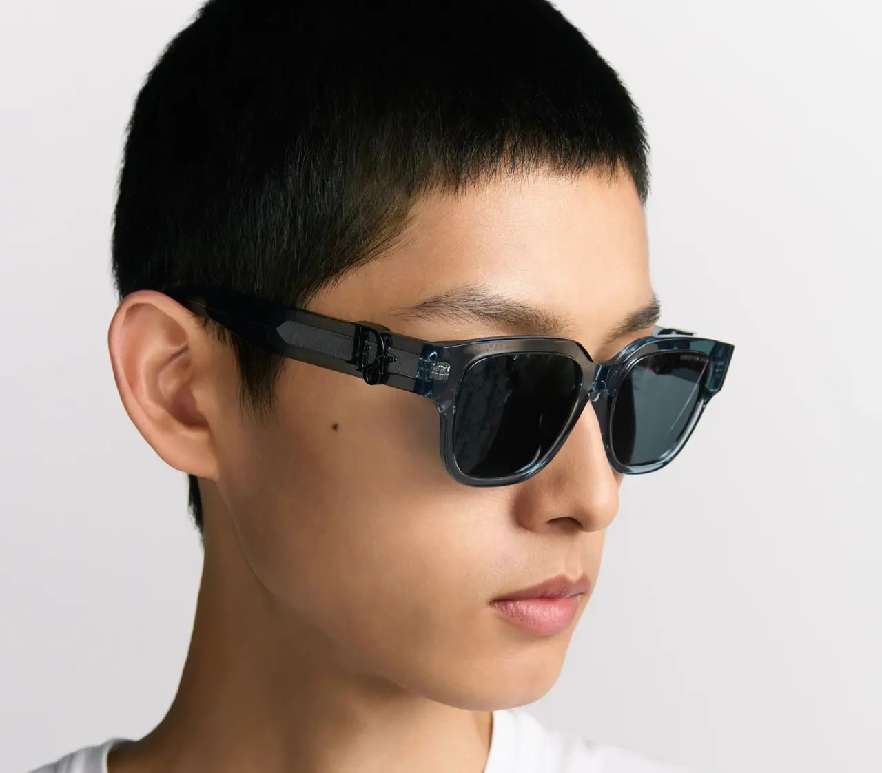 Kính Dior Oblique S1F Transparent Sunglasses 'Blue' DOBLS1FXT-30B8 — ảnh 3