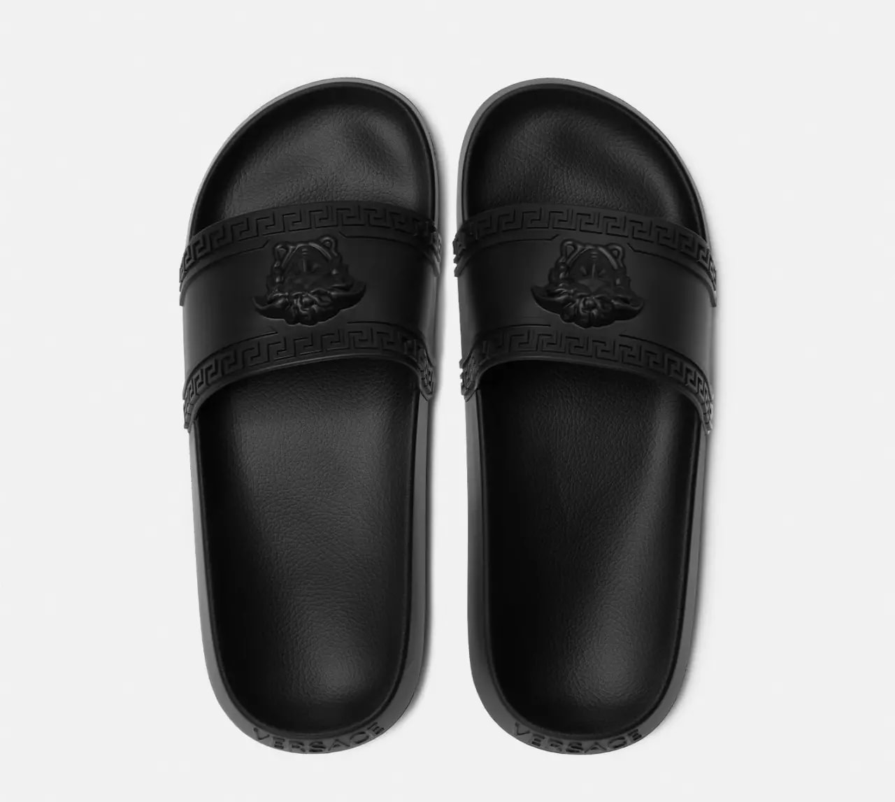 Dép Versace Palazzo Sliders 'Black' 1008733-DGO9G-1B000 — ảnh 2