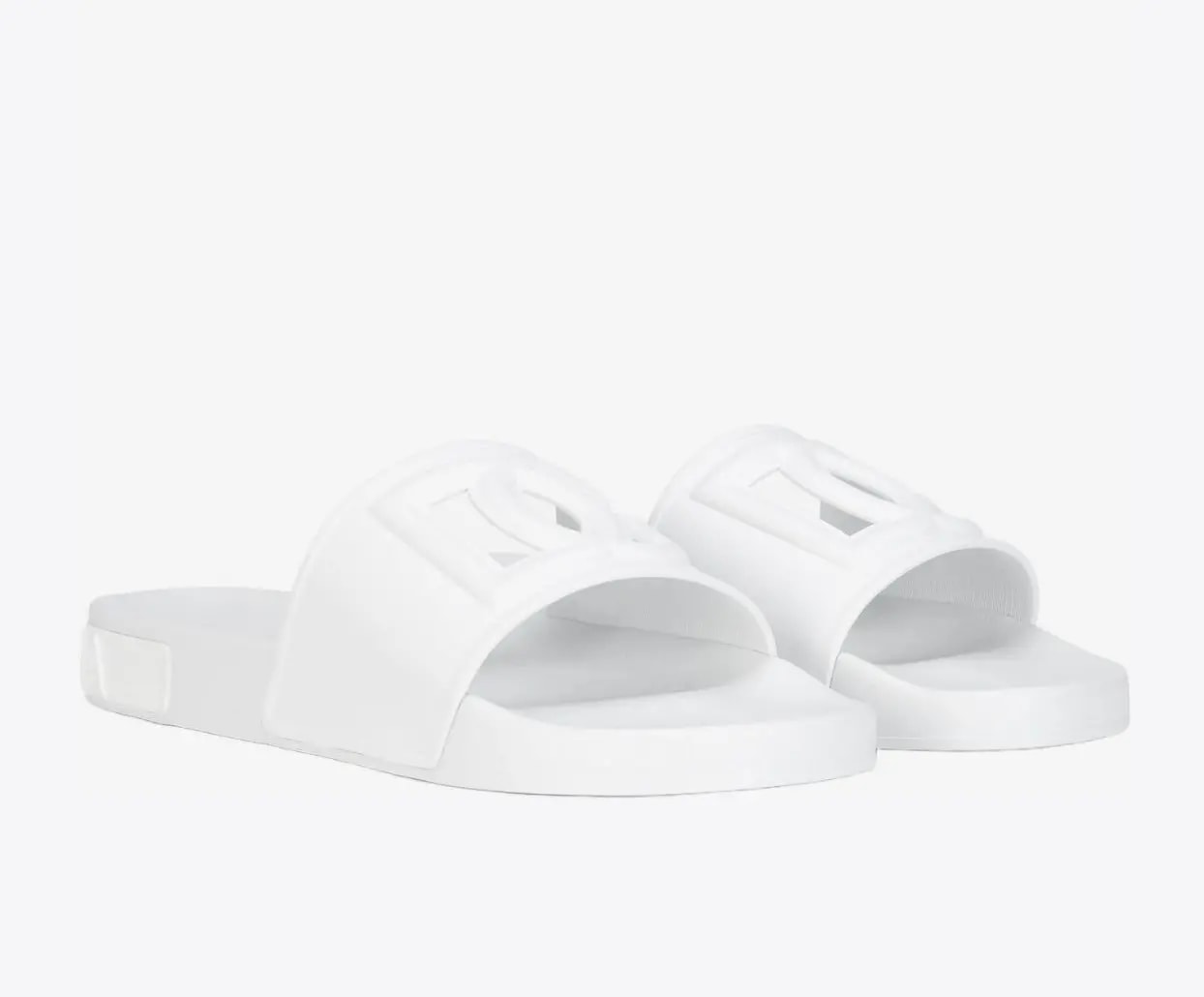 Dép Dolce & Gabbana Beachwear Sliders 'White' CS1886AO6668B930 — ảnh 4