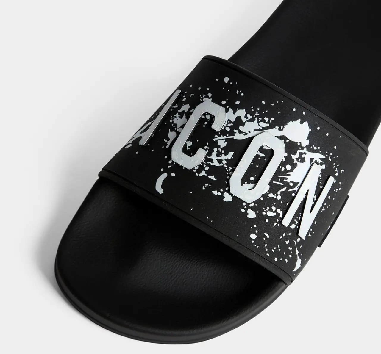 Dép Dsquared2 Icon Splash Slides 'Black' FFM0023172055732124 — ảnh 2