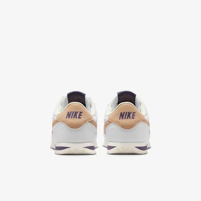 Giày Nike Cortez GS 'White Dark Raisin Hemp' DM0950-110 — ảnh 3