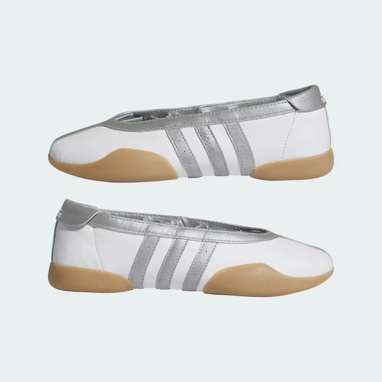 Giày Adidas Taekwondo Mei 'Silver Metallic' JQ6438 — ảnh 4