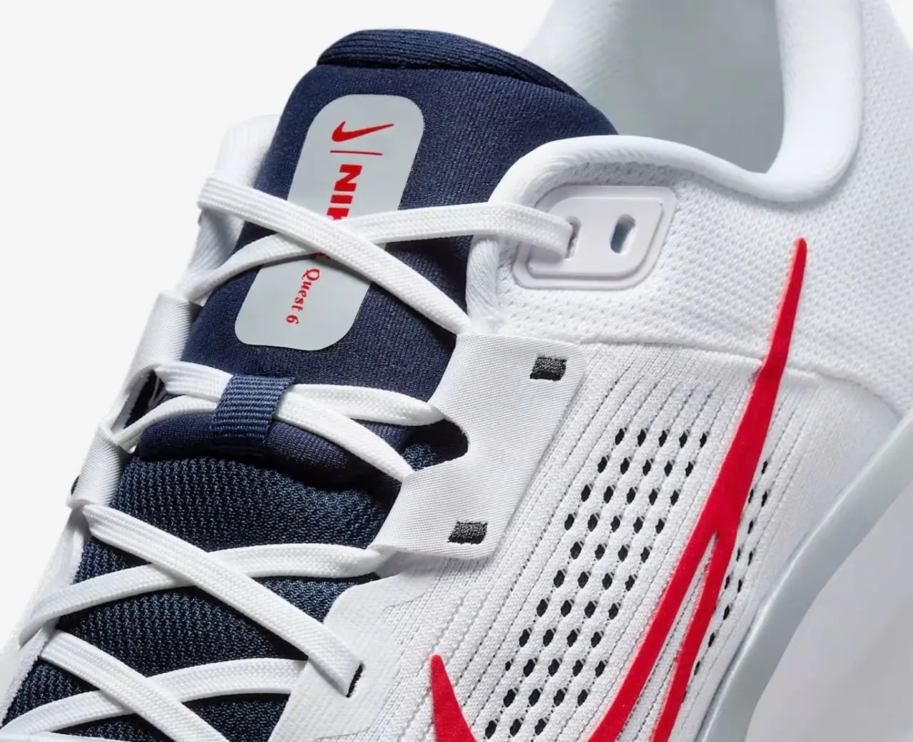 Giày Nike Quest 6 'White Obsidian Wolf Grey' FD6033-107 — ảnh 2