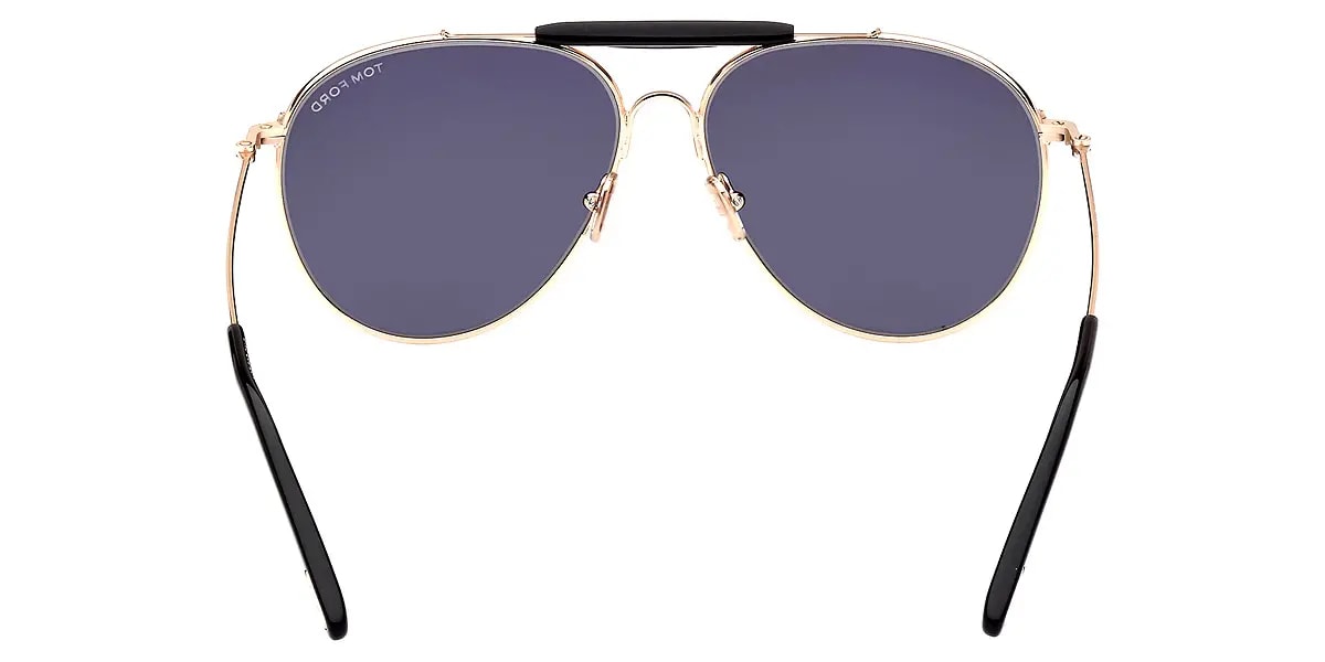 Kính Tom Ford Aviator Smoked 'Gold' FT0995-5928A — ảnh 2