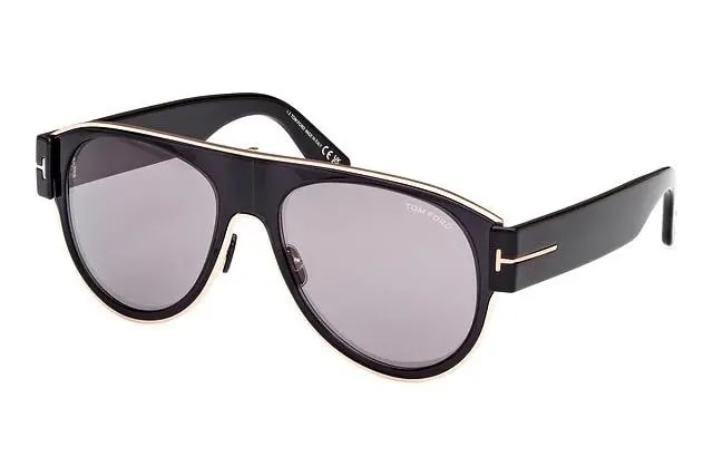 Kính Tom Ford Lyle Sunglasses 'Black' FT1074-01C — ảnh 2