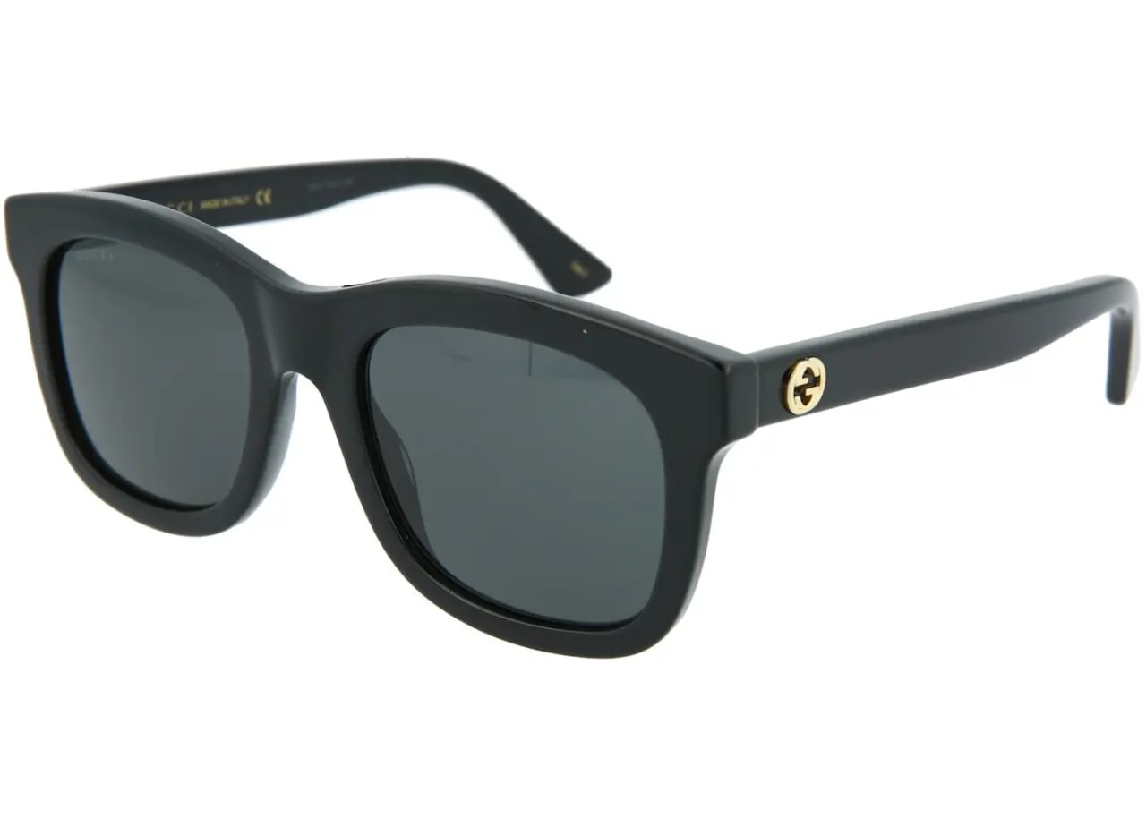 Kính Gucci Square Rectangle Sunglasses 'Black' GG0326S-001 — ảnh 2