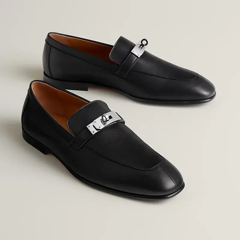 Giày Hermes Karl Loafer 'Black' H251997ZA01410 — ảnh 3