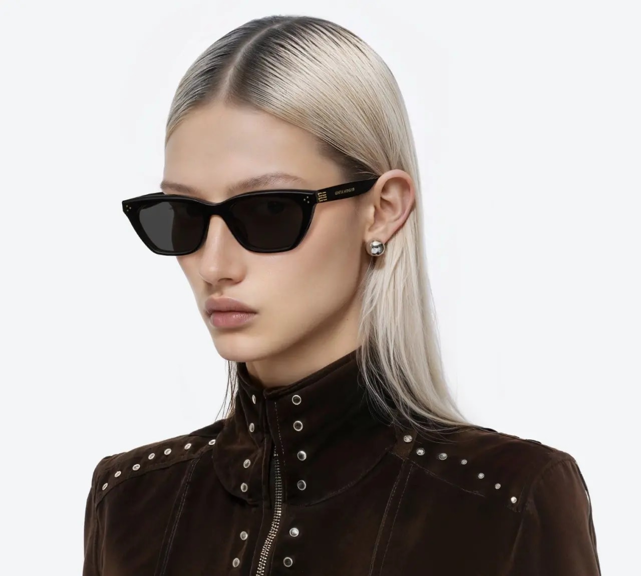 Kính Gentle Monster Gisele 01 'Black' — ảnh 3