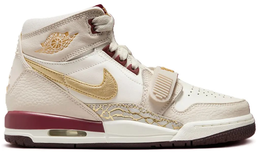 Giày Nike Air Jordan Legacy 312 GS Year Of The Snake 'Burgundy Tint' IB4914-161 — kich-thuoc: 37.5