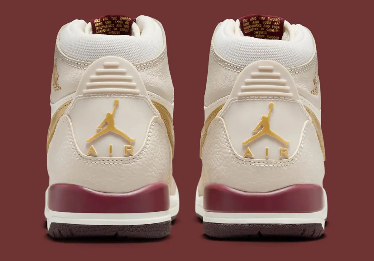 Giày Nike Air Jordan Legacy 312 GS Year Of The Snake 'Burgundy Tint' IB4914-161 — ảnh 3