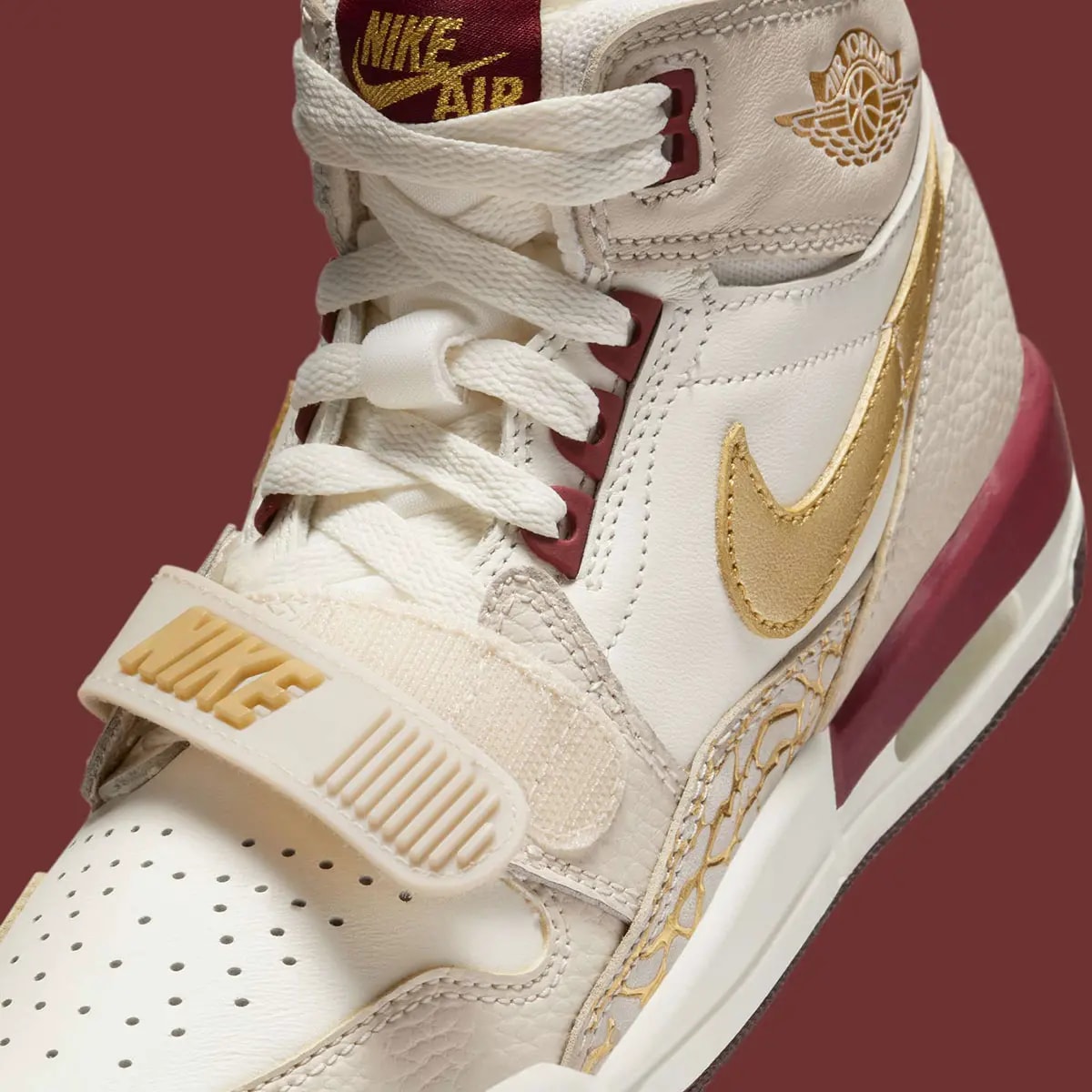 Giày Nike Air Jordan Legacy 312 GS Year Of The Snake 'Burgundy Tint' IB4914-161 — ảnh 2