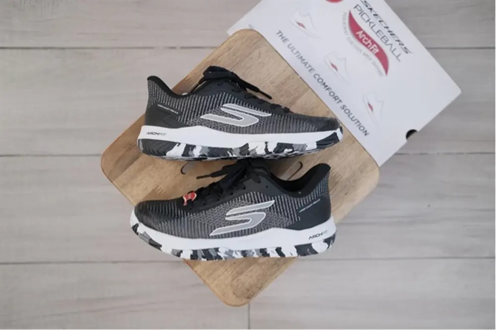 Giày Skechers Viper Court Pro 2.0 'Black White' 172109-BKW — ảnh 2