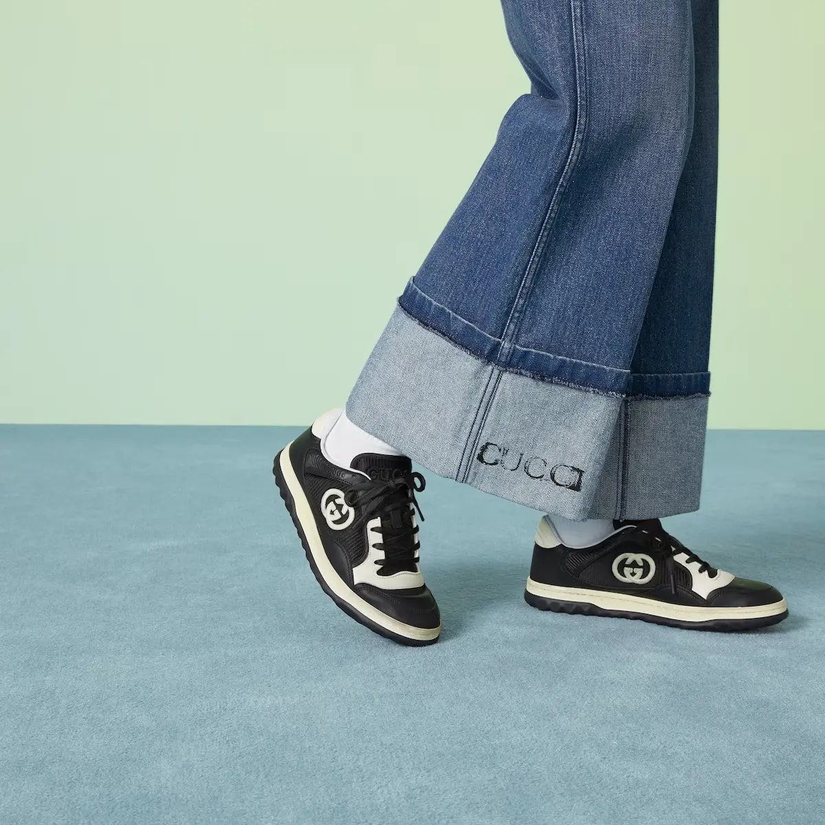 Giày Gucci Mac80 Trainer 'Black And White' 756815-AAB79-1051 — ảnh 2