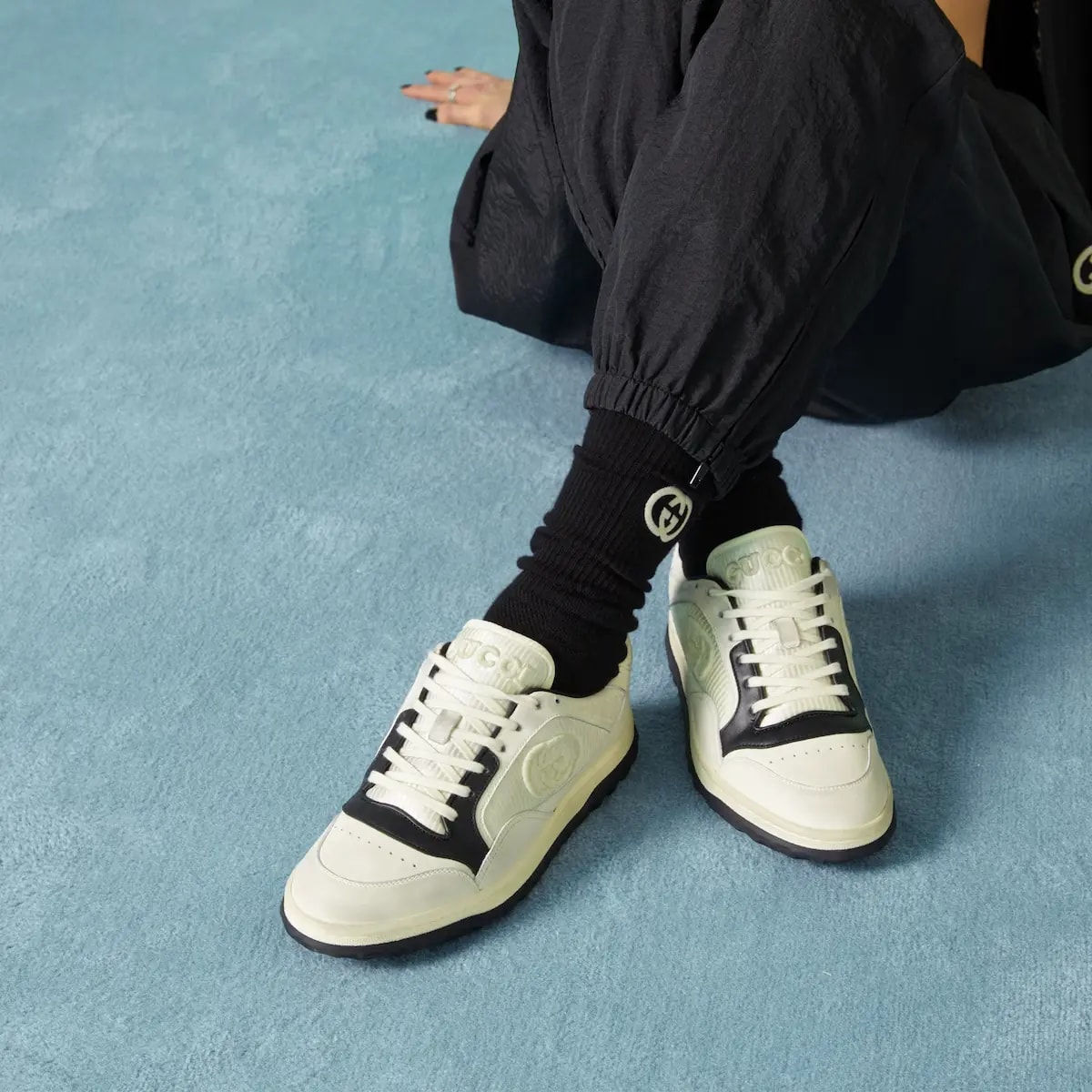 Giày Gucci Mac80 Trainer 'Black White' ‎747914-AAB79-9151 — ảnh 4