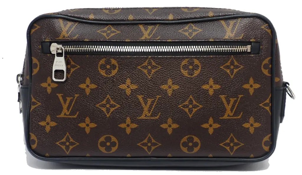 Túi Louis Vuitton Monogram Macassar Pochette Kasai 'Brown' M42838