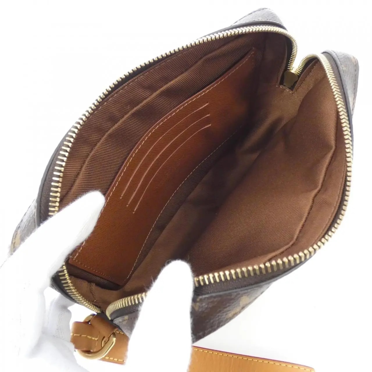 Túi Louis Vuitton Soft Trunk Pouch Monogram Canvas 'Brown' M44779 — ảnh 2