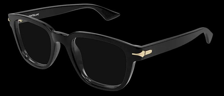 Kính Montblanc Eyeglasses 'Black' MB0305O-001 — ảnh 2