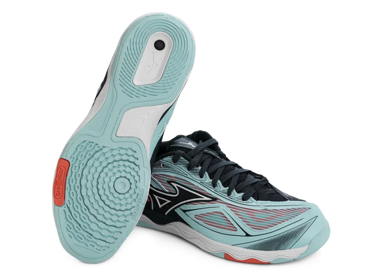 Giày Mizuno Wave Medal 7 'Turquoise Blue Soleil' 81GA231504 — ảnh 4