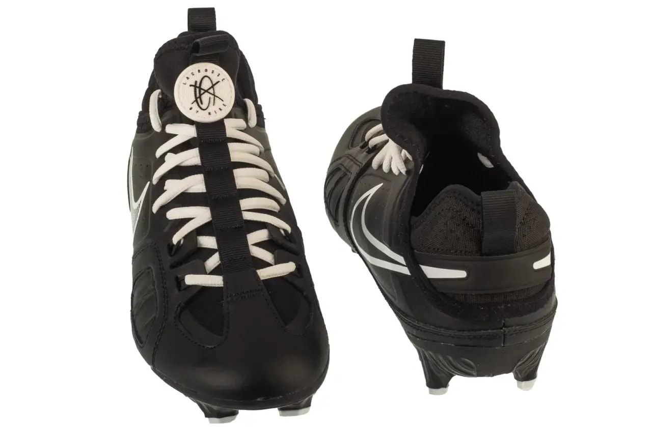 Giày Nike Huarache 9 Varsity 'Black White' FD0090-002 — ảnh 5