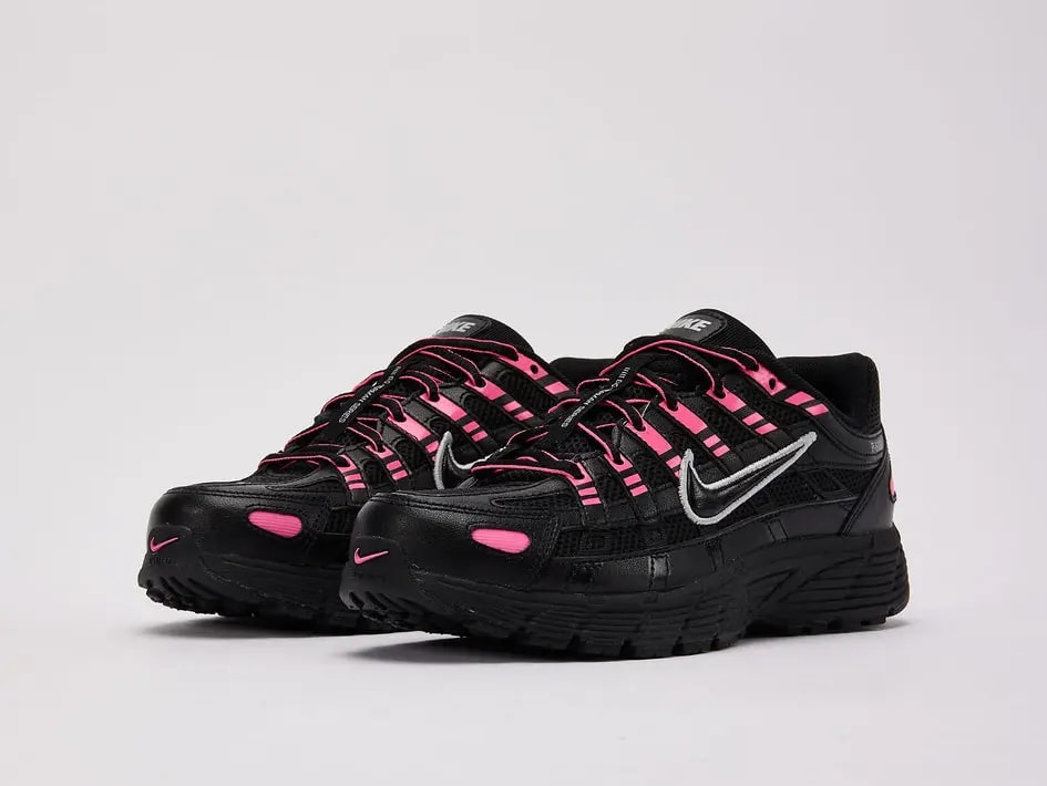 Giày Nike P-6000 GS 'Pink Blast Metallic Silver Black' HV5064-600 — ảnh 4