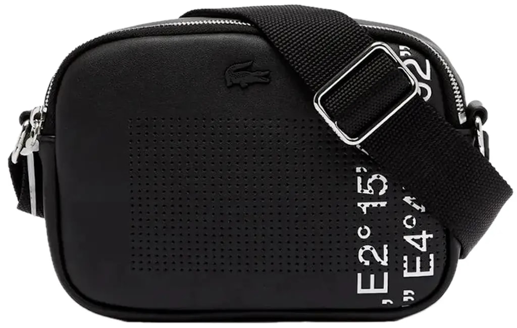 Túi Lacoste Crossbody Geographic Coordinates 'Black' NF3929PE-279