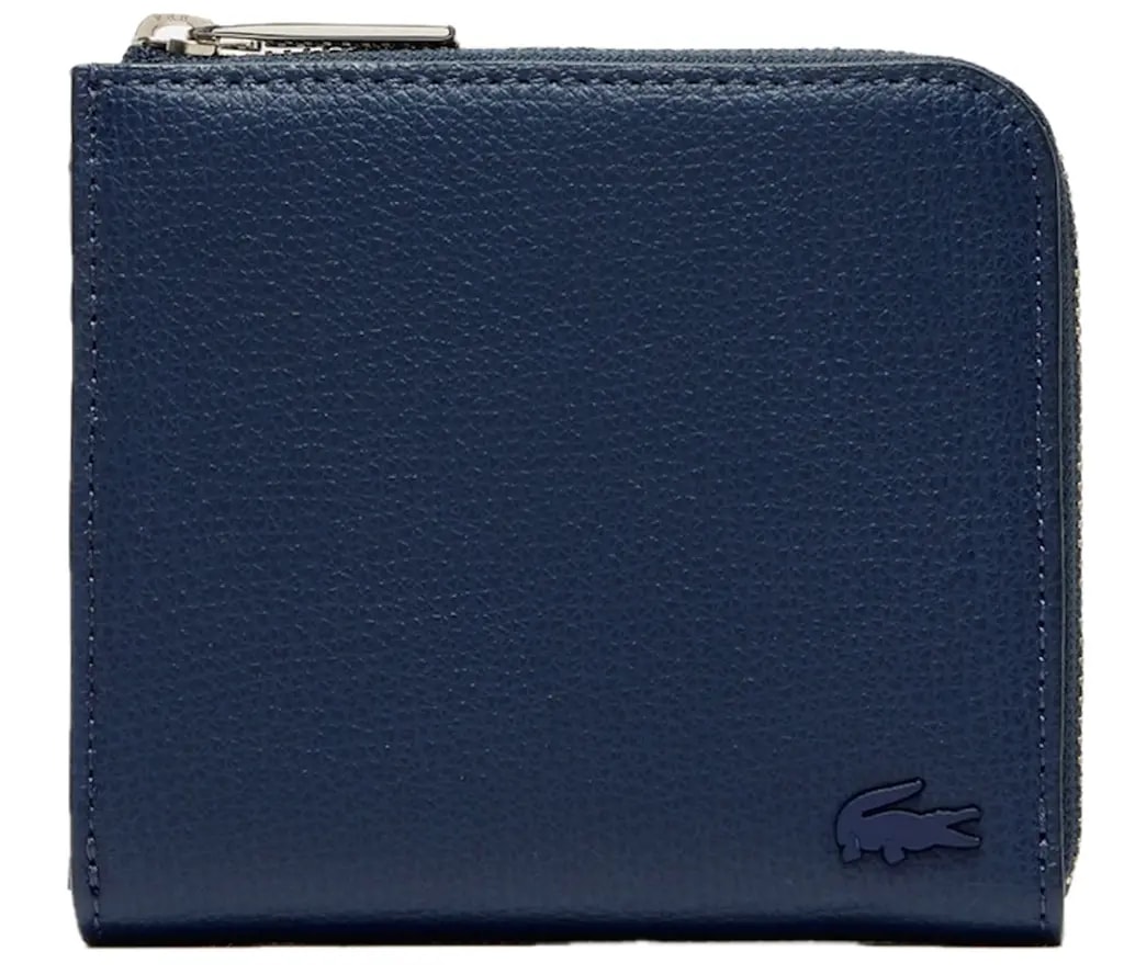 Ví Lacoste Daily Crocodile L Zipper Coin Case 'Navy' NH1330KP-021