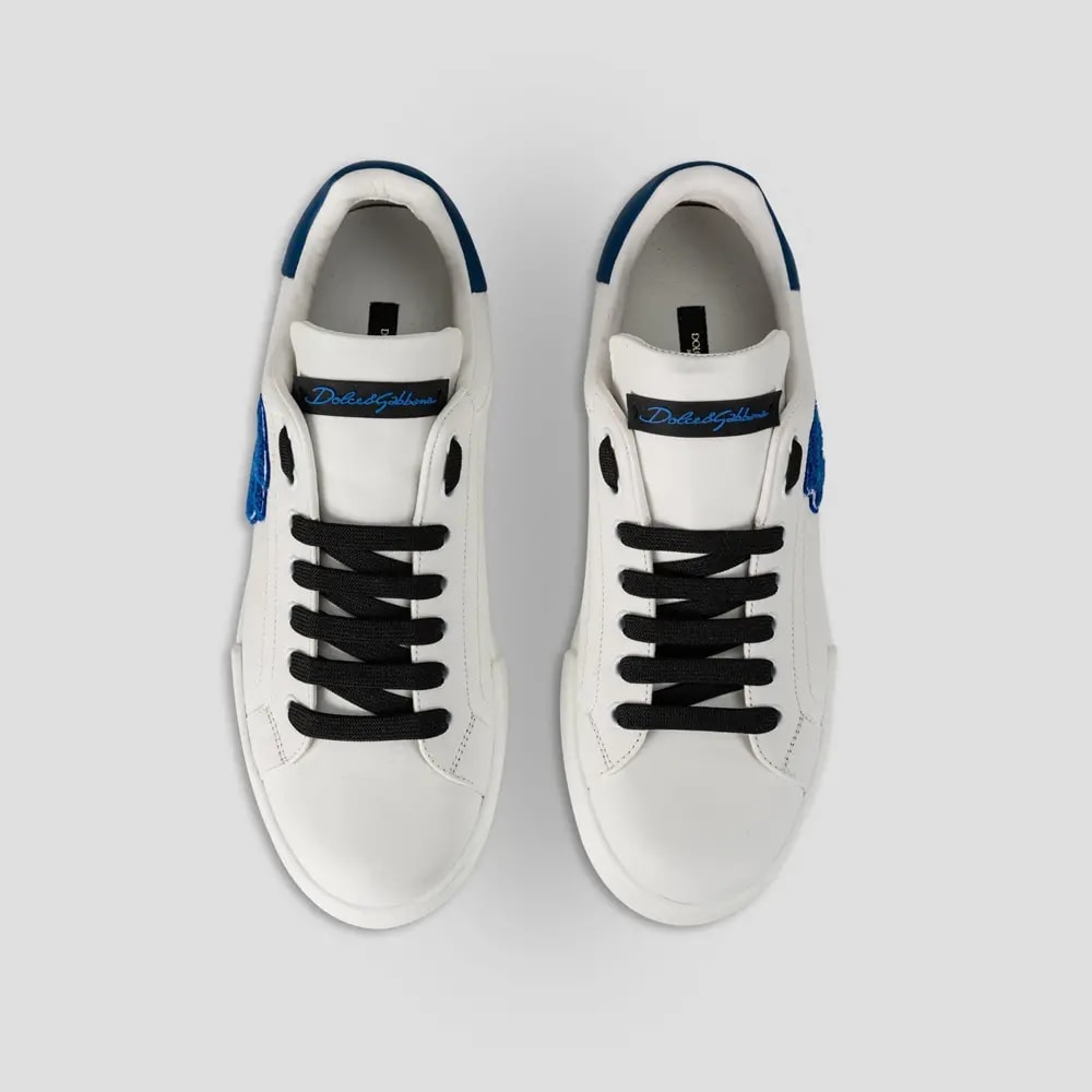 Giày Dolce & Gabbana DG Logo 'White Blue' CS1558AH50489951 — ảnh 4