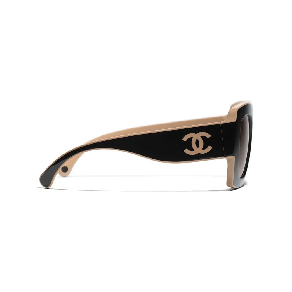 Kính Chanel Sunglasses 'Black' 6059-C534-43 — ảnh 3