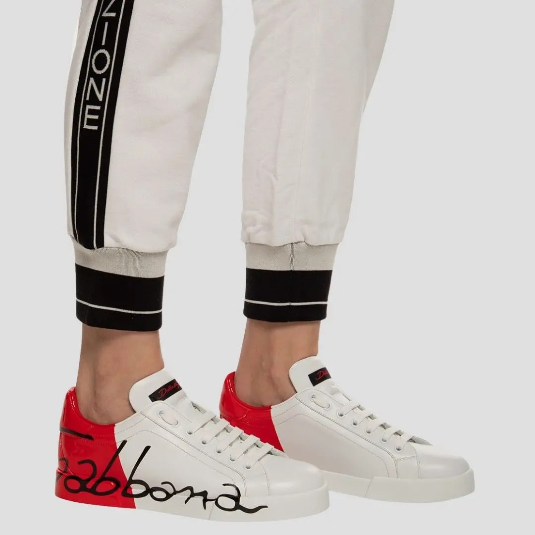 Giày Dolce & Gabbana Portofino 'White Red' CS1520AI0531HR821 — ảnh 4