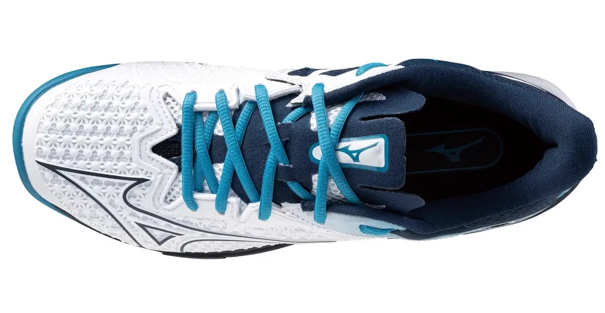 Giày Mizuno WAVE TOUR 6 OC 'White Navy' 61GB2472-14 — ảnh 3