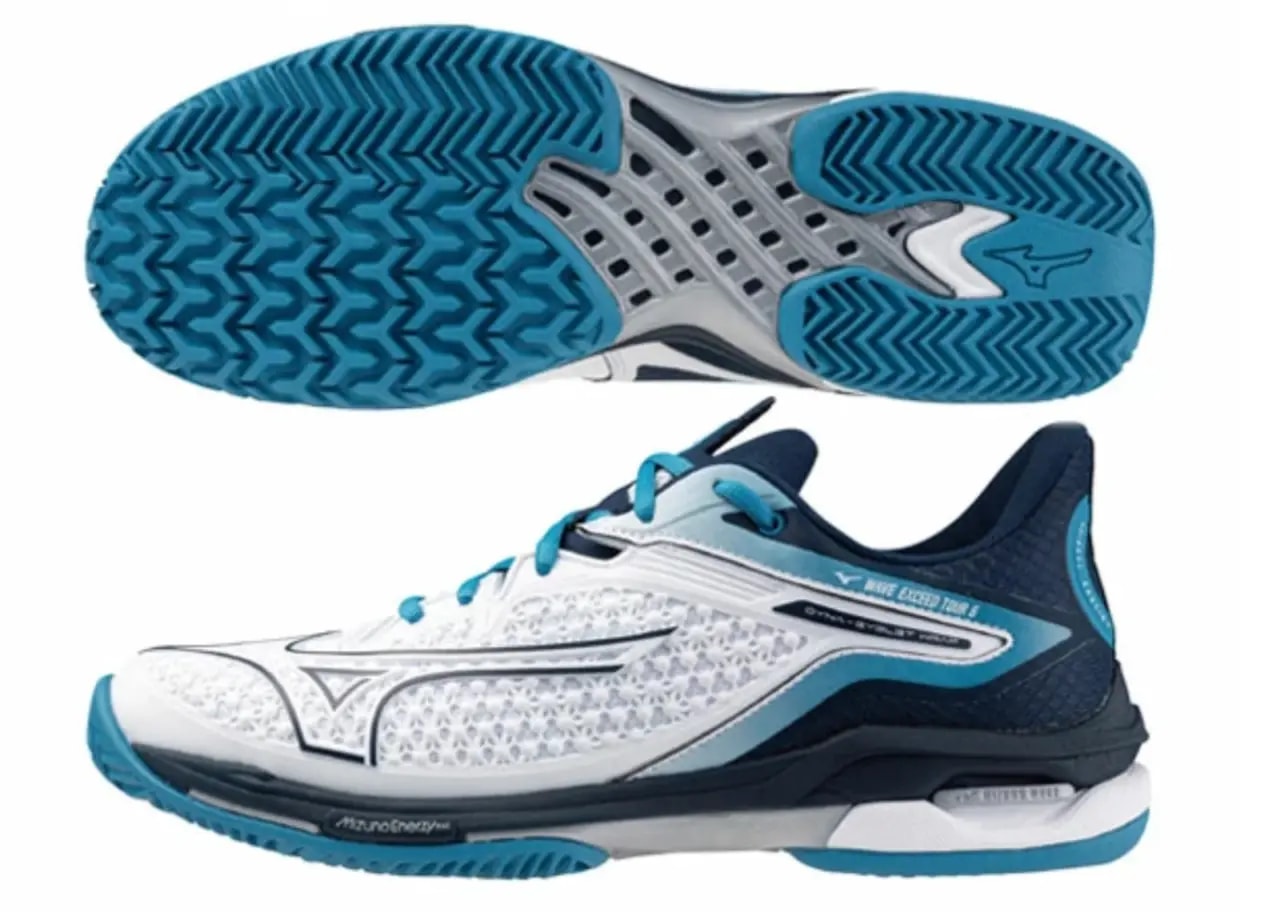 Giày Mizuno WAVE TOUR 6 OC 'White Navy' 61GB2472-14 — ảnh 5
