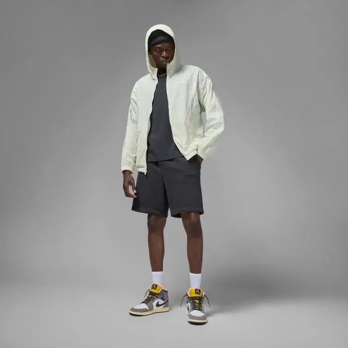Giày Nike Air Jordan 1 Mid SE 'White Cave Stone' HQ2011-100 — ảnh 2