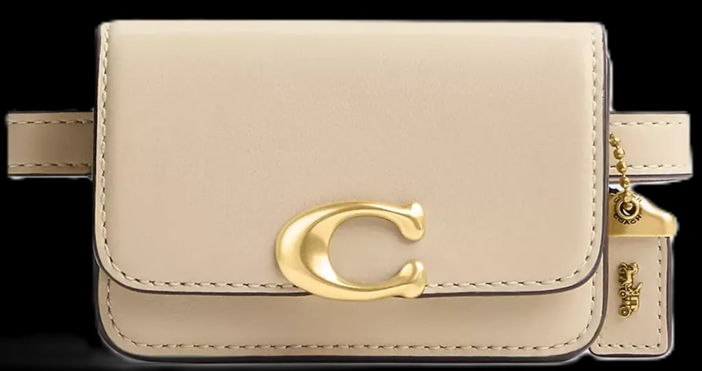 Túi Coach Bandit Card Case Belt Bag 'Ivory' CM433-B4IY