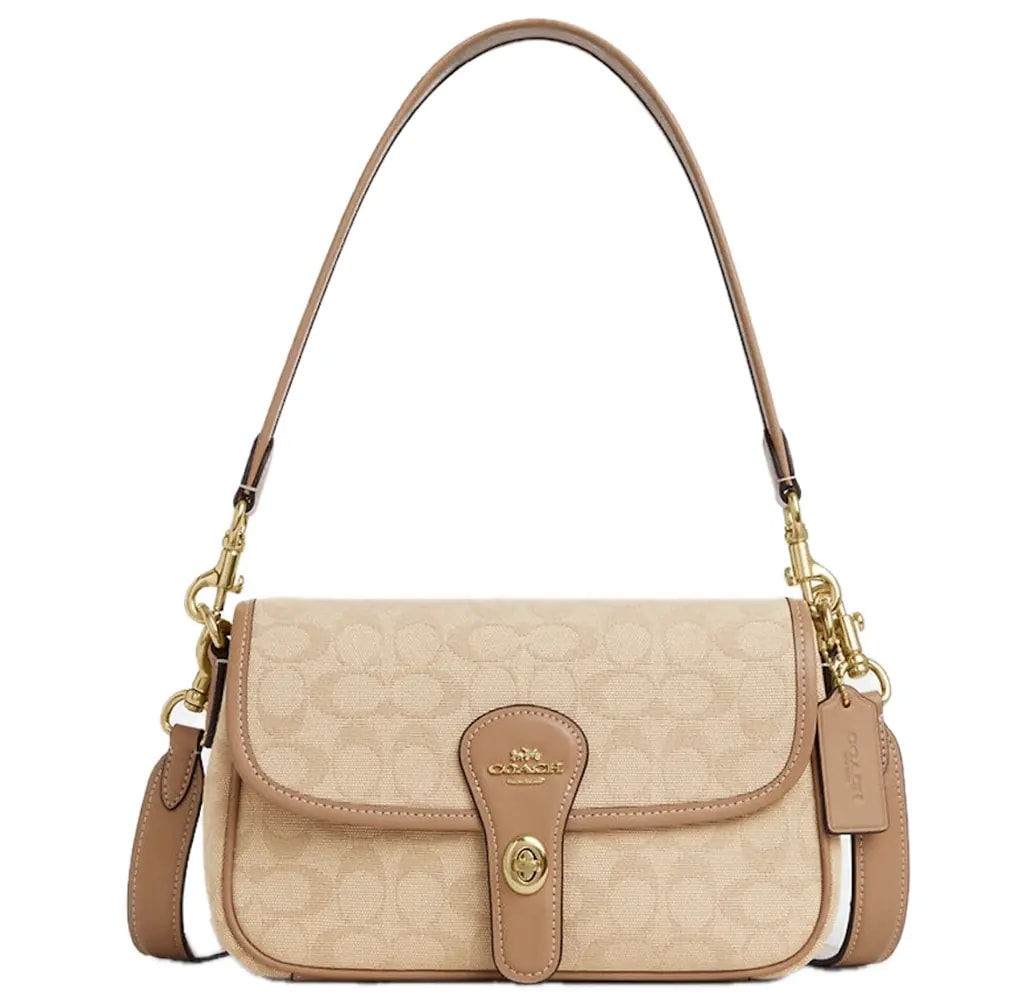 Túi Coach Hadley Shoulder Bag 'Natural' CAK49-IMLG6