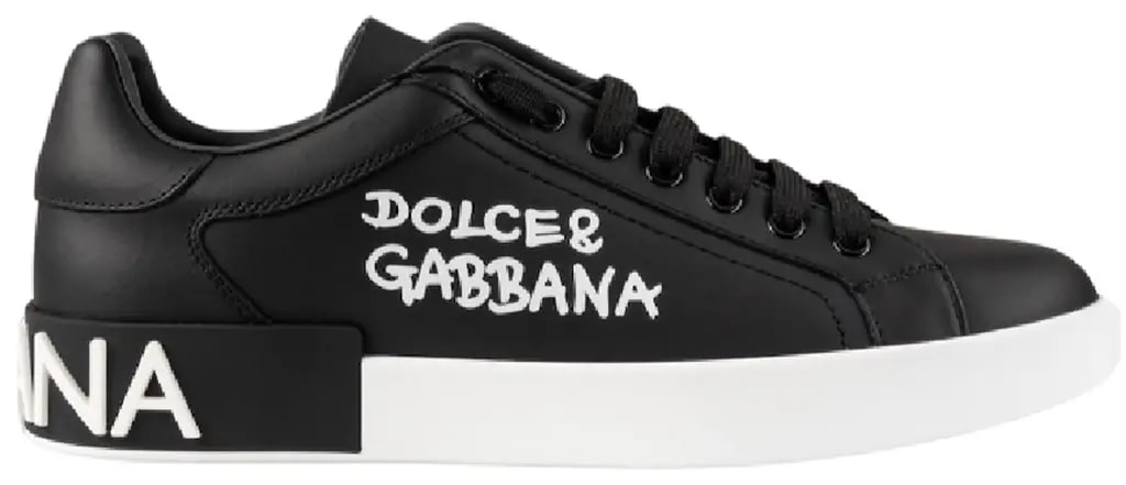 Giày Dolce & Gabbana Logo Printed 'Black' CS1772AW710HWF57 — kich-thuoc: 39.5