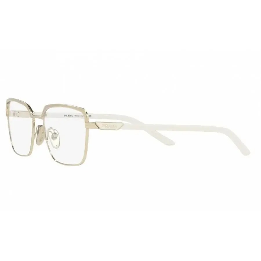 Kính Prada Eyeglasses 'Gold White' VPR56Y-ZVN1O1 — ảnh 2