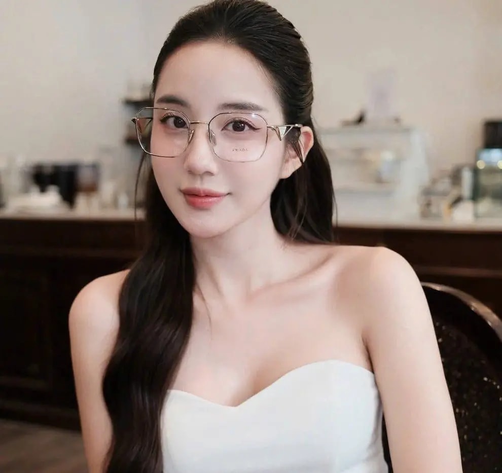 Kính Prada Eyeglasses 'Pale Gold' PR-51AV-ZVN1O1 — ảnh 3