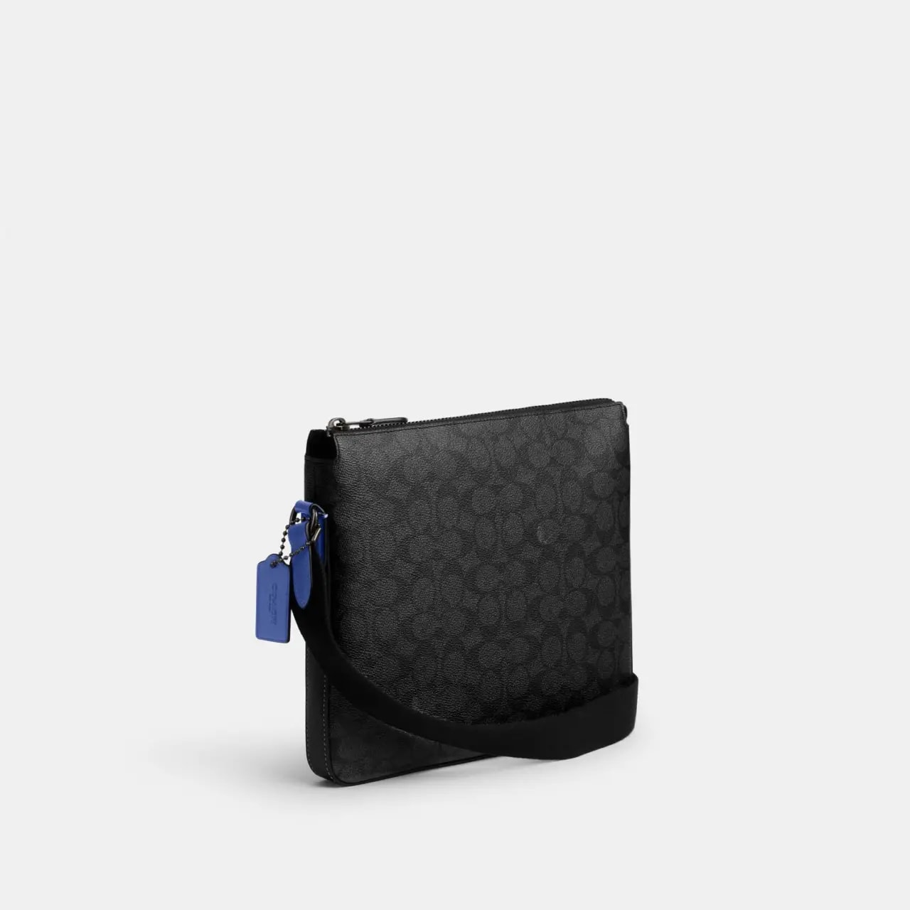 Túi Coach Gotham File Bag 'Black Blue' CR747-WRH — ảnh 2