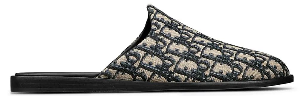 Dép Dior Indior Mule 'Black Grey' 3SA097ZJU-H961 — kich-thuoc: 36