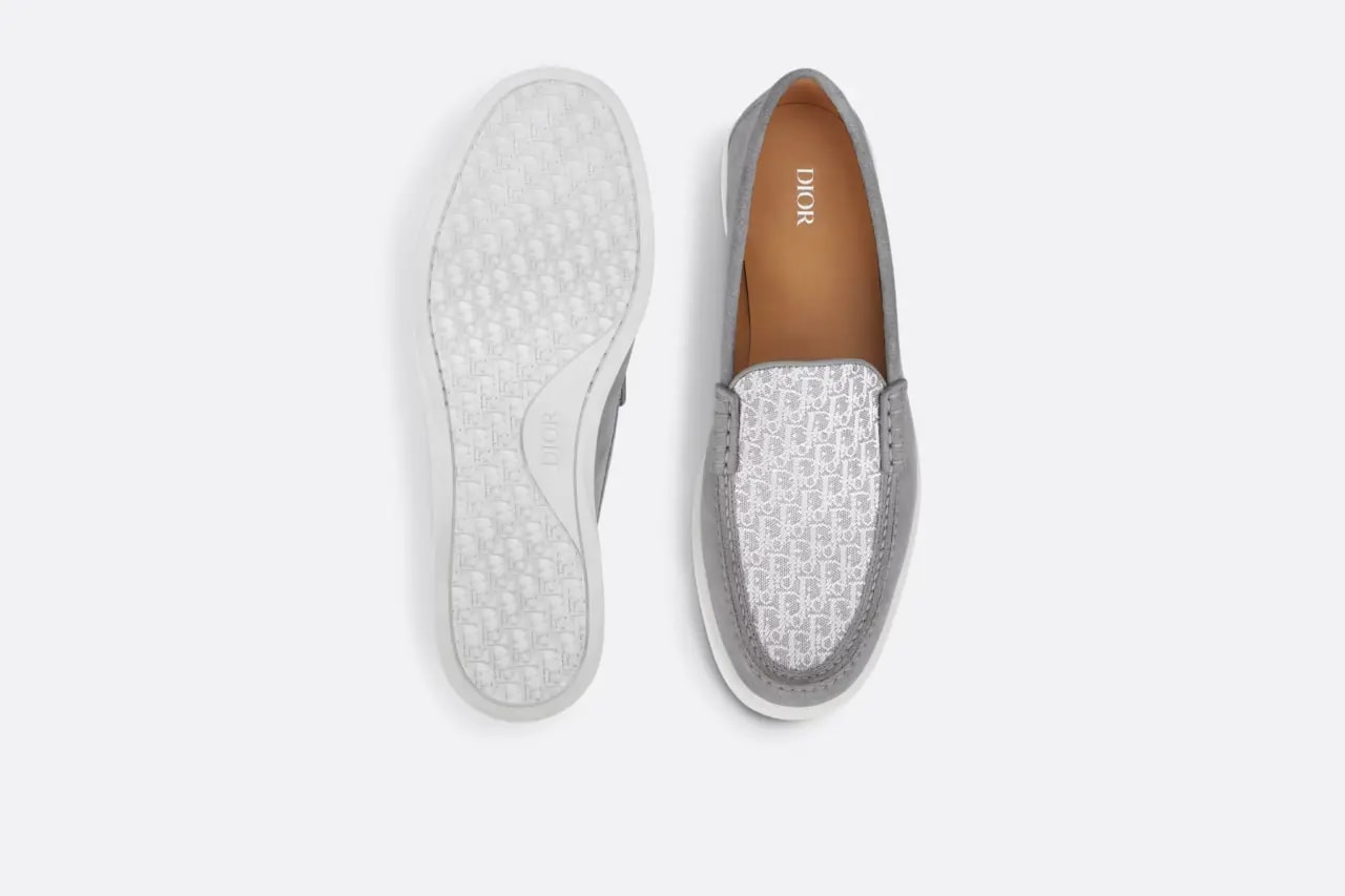 Giày Dior Granville Loafer 'Grey' 3LO131ZWN-H868 — ảnh 3