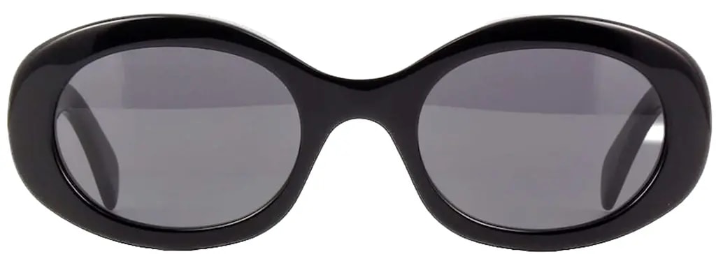 Kính Celine Oval Sunglasses 'Black' CL40194U-01A